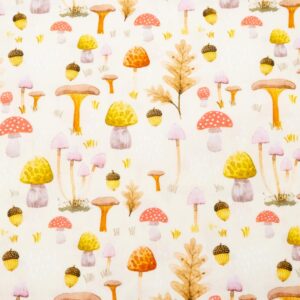 Stoff Autumn Champi - Pilze