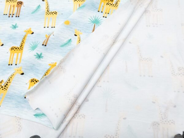 Stoff Jersey Africa Giraffe – Bild 2
