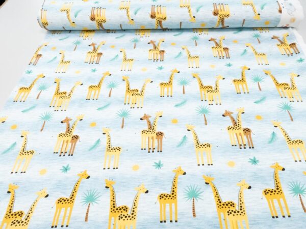 Stoff Jersey Africa Giraffe – Bild 3