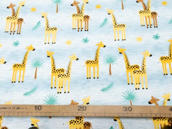 Stoff Jersey Africa Giraffe – Bild 4