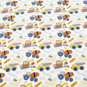 Stoff Baumwolle Jersey Baumeister