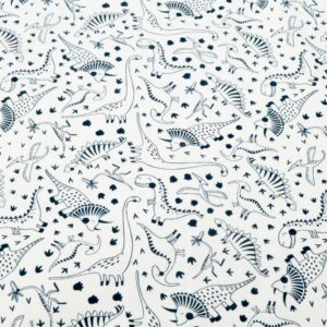 Stoff Baumwolle Jersey Dinos World