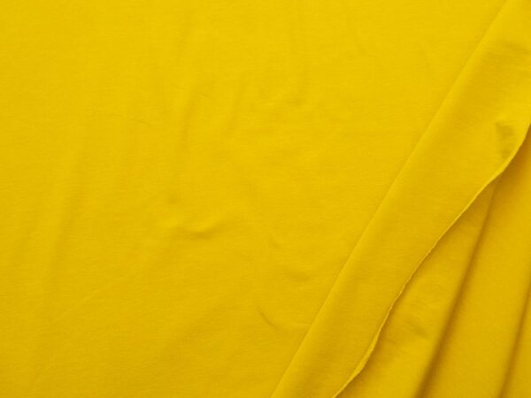 Stoff BW Jersey uni Calendula gelb