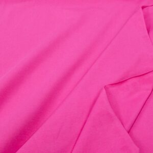 Stoff Baumwolle Elasthan Maxi-Uni fuchsia