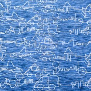 Stoff Jersey Trafic Line