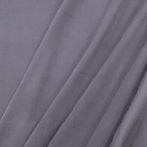 Stoff Sport Fleece hellgrau