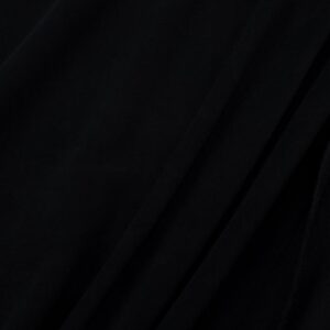 Stoff Sport Fleece schwarz