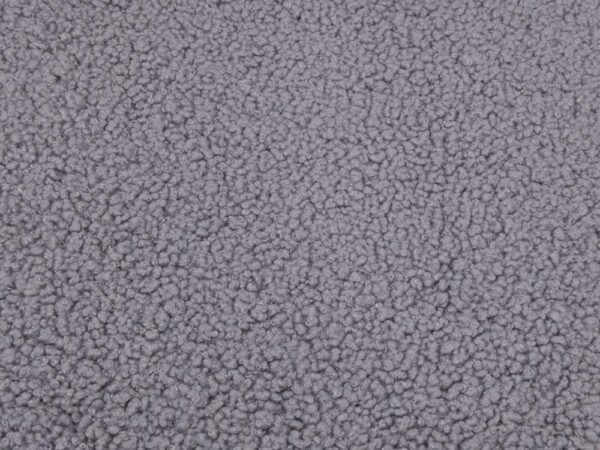 Stoff Fleece Teddy mittelgrau