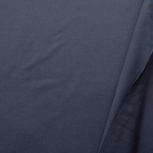 Stoff Soft Sweat aufgeraut grau