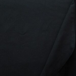 Stoff Soft Sweat aufgeraut schwarz