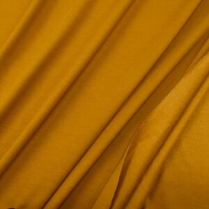 Stoff Hana-Uni Vi Frenchterry super soft currygelb