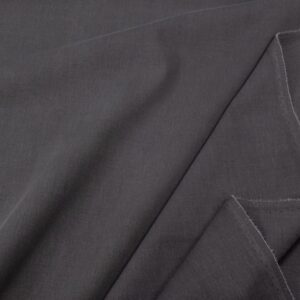 Stoff Lyocell-Baumwolle Twill Virginia dunkelgrau