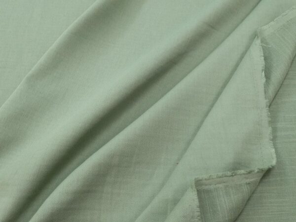 Stoff Baumwolle Double Twill Cello green Bay – Bild 2