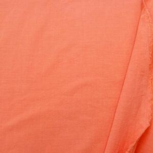 Stoff Baumwolle Knitterlook Franky koral