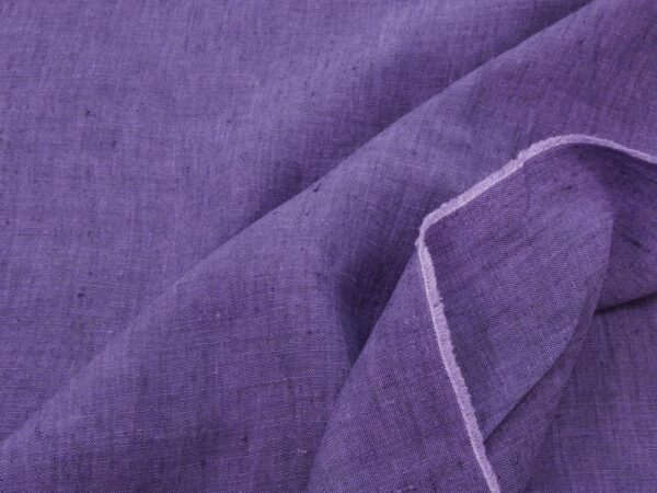 Stoffe Leinen Formentera violett-lila – Bild 2