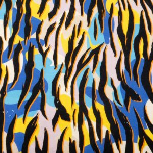 Stoff Frenchterry Jesse wild Zebra