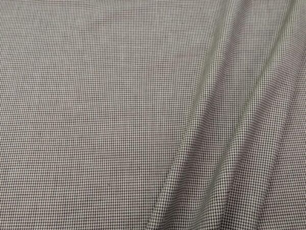 Stoff Wollgewebe Pure Wool beige-braun-ecru