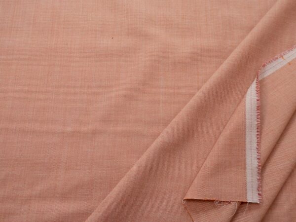 Stoff Wollgewebe retrolook orange