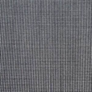 Stoff Wollgewebe Fil-a-fil grau