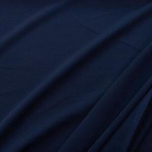 Stoff Stretch Twill uni dunkelblau