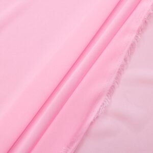Stoff KreppChiffon Sachet Pink