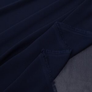 STOFF Chiffon PE dunkelblau