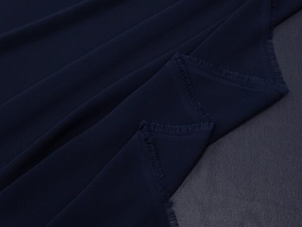 STOFF Chiffon PE dunkelblau