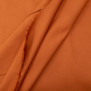 Stoff Canvas soft & midweight rostbraun