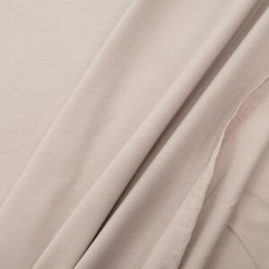 Stoff French Terry uni Oatmeal