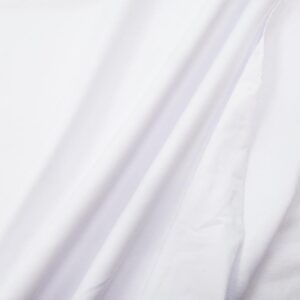 Stoff French Terry uni Weiss