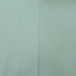 Stoff French Terry uni mintgrün