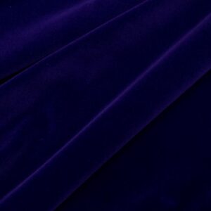 Stoff Samt Baumwolle violett indigo