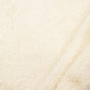 Stoff Krimmer Teddy BW offwhite