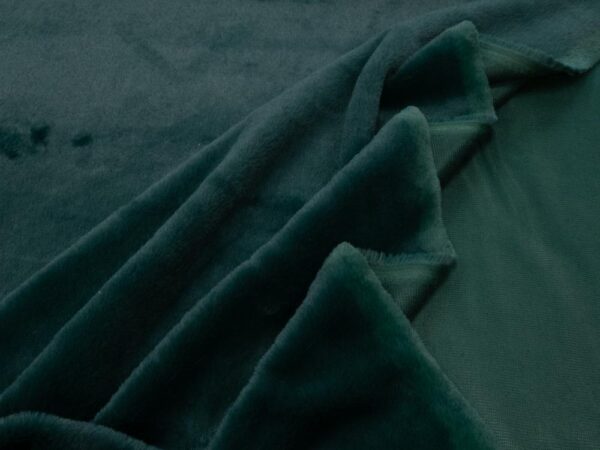Stoff Fellimitat Rain Forest green – Bild 2