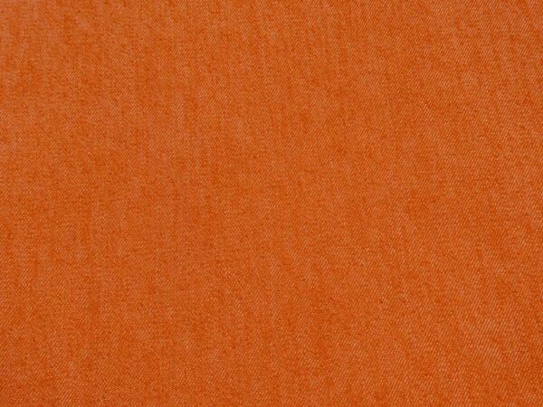 Stoff Lederimitat Stretch Jeans meliert mecca orange