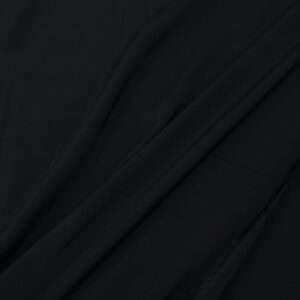 Stoff Viskose Sandwashed schwarz