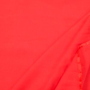 Stoff Viskose Sandwashed Poppy Red
