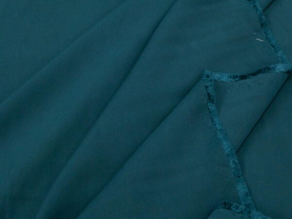 Stoff Viskose Sandwashed petrol