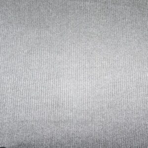 Stoff Rippenjersey Folie Silber