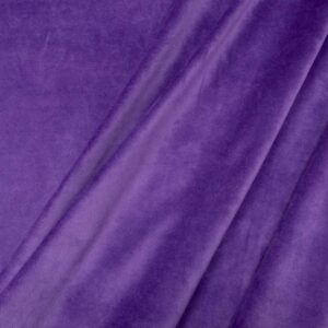 Stoff Nickiplüsch Hyacinth