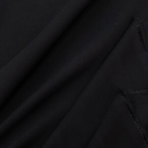 Stoff Viskosetwill schwarz