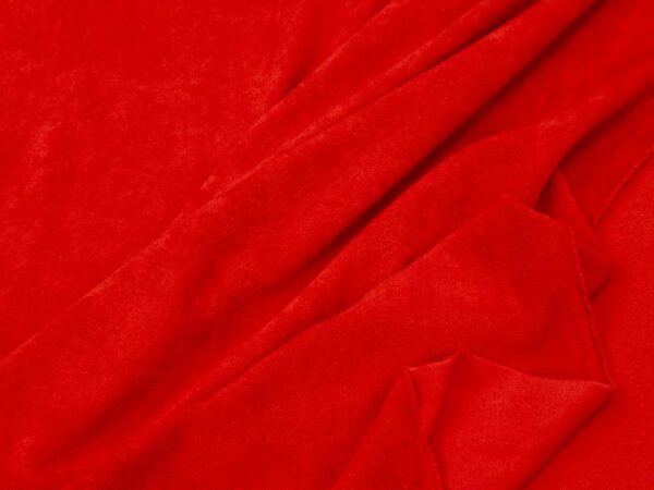 Stoff Strickfrottee rot – Bild 2