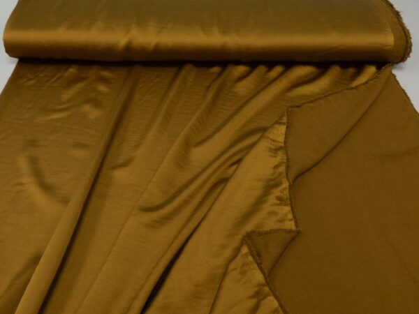 Stoff PES Satin INKA GOLD – Bild 4