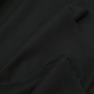 Stoff Voile Baumwoole schwarz