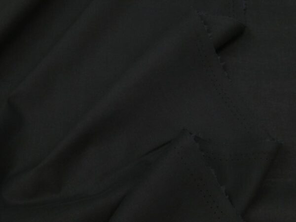 Stoff Voile Baumwoole schwarz
