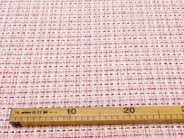 Stoff Boucle Chanel rosa – Bild 4