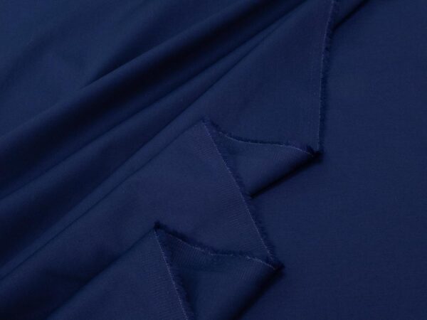 Stoff BW Satin Stretch dunkelblau