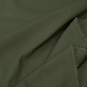 Stoff BW Satin Stretch Rifle Green