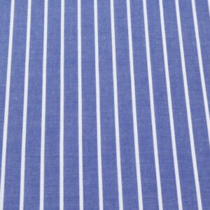 Stoff BW Streifen blau-weiss 2mm-10mm