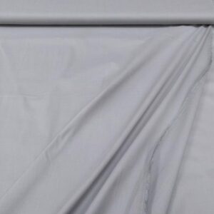 Voile Baumwolle uni hellgrau